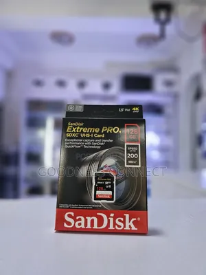 SanDisk Extreme Pro 128GB SDXC UHS-I Memory Card