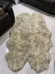 Royal Heritage Fur Centre Rug - Ivory - 1