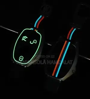 Mercedes-Benz GLK 3-Button Karfe + Silicone Key Cover