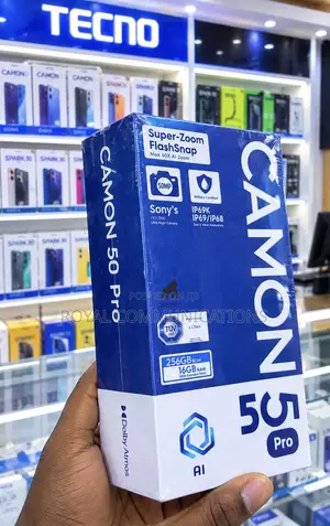 Sabon Tecno Camon 50 Pro 256GB