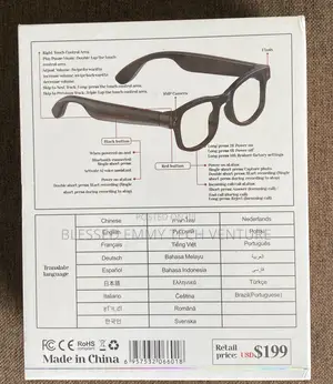 AIMB-G1 AI Smart Glasses tare da ChatGPT