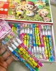 12pcs Yara Fancy Push Pencils Marasa Bukatar Sassaƙa - 2