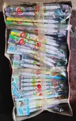 12pcs Yara Fancy Push Pencils Marasa Bukatar Sassaƙa - 4