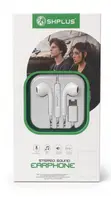 SHPLUS Stereo Sound Wired Earphones with Mic - 2
