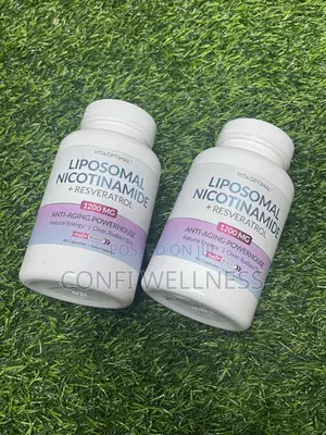 Liposomal Nicotinamide + Resveratrol 1200mg Anti-Aging