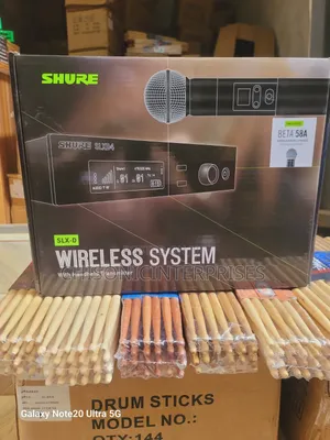 Shure SLXD4 Wireless Microphone tare da Beta 58A