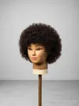 Gashin Afro Na Dan Adam Wig - Brown Mai Dufe - 1