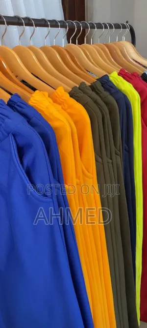 Plain Joggers - 100% Cotton