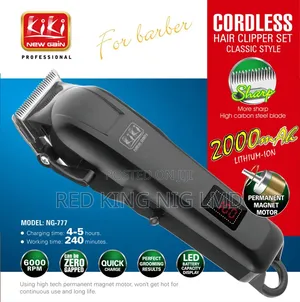 Kiki Rechargeable Clipper - Professional Series