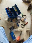 Brand New Electrician Tool Set with Uniform & Helmet - 2