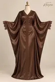 Luxury Bubu Gown - Silk & Lace - 5