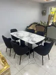 Sabon Dining Set Mai Marmara (Mutum 6) - 1