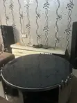 Center Table tare da Stool 3 (An Riga An Yi Amfani Da Shi) - 1