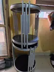 Center Table tare da Stool 3 (An Riga An Yi Amfani Da Shi) - 3