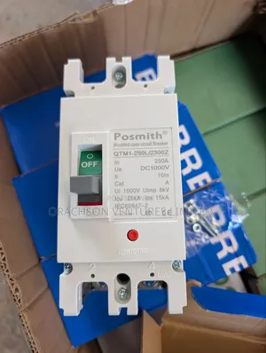 Posmith 250A DC 2-Pole Circuit Breaker