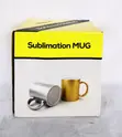 Coated Handle Ceramic Mug (Silver) - 2