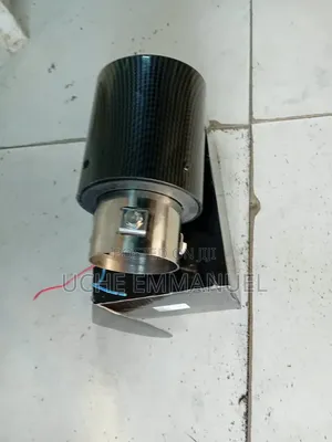 Universal Carbon Fibre LED Exhaust Muffler Tip
