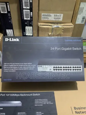 D-Link 24-Port Gigabit Unmanaged Switch