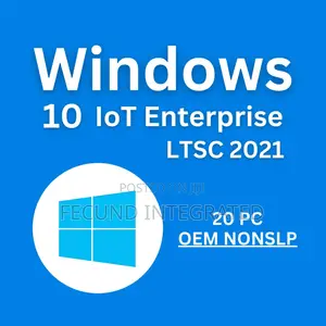 Windows 10 IoT Enterprise LTSC 2021 (20 PC)