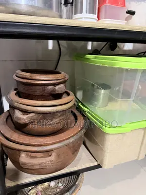 3 Sets Clay Pots