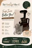 Preloved Syinix Slow Juicer - 3