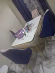 Home Interiors Dining Set with 4 Chairs - 1