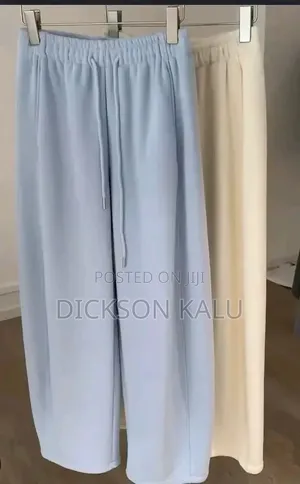 Unisex Wide Leg Palazzo Joggers - Duk Wurin S-3XL