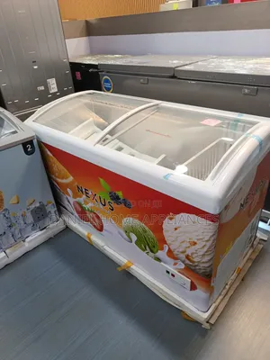 Nexus 400L Glass Top Display Chest Freezer