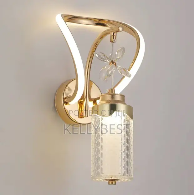 Gold LED Zane Na Cikin Gida Na Bango - 1
