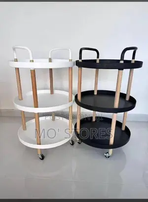 3-Layer Trolley with Wheels - Brand New