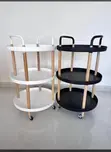 3-Layer Trolley with Wheels - Brand New - 1