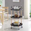 3-Layer Trolley with Wheels - Brand New - 2