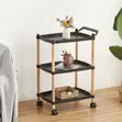 3-Layer Trolley with Wheels - Brand New - 3