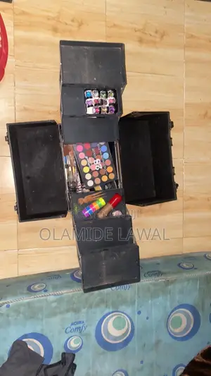 Makeup Artist Box with Makeup Items