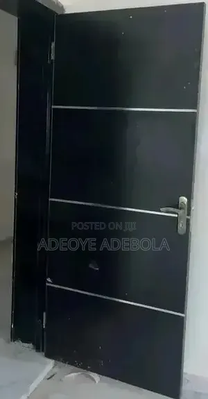 Brand New HDF Room Door - Black