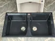 Maxilon Marble Babban Kwano Biyu na Kitchen Sink - 1
