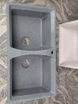 Maxilon Marble Babban Kwano Biyu na Kitchen Sink - 3