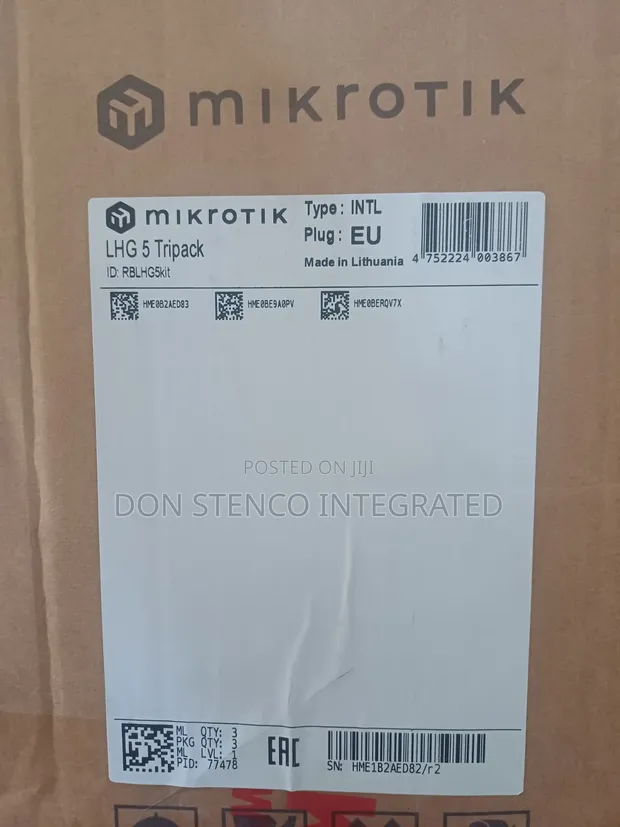 MikroTik LHG5 Rediyo Mai Girma Na Waje - 1