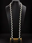 Handcrafted Beaded Tie Necklace - 5