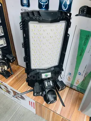 Solar Street Lights with Security Cameras