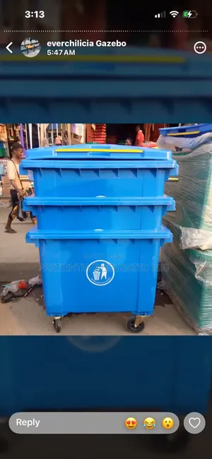Foreign Waste Bin 660 Litres
