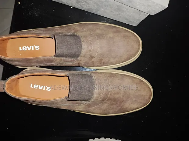 Levi's Brown/Taupe Slip-On Shoes - Brand New - 1