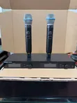 Shure SLX-D4D/Beta87a Dual Wireless Microphone System - 1