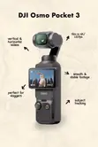 DJI Osmo Pocket 3 Vlogging Camera - 1