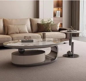 Marble Centre Table with Side Stool