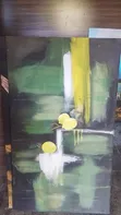 Deco Brand Multicolor Acrylic Canvas Art - 2
