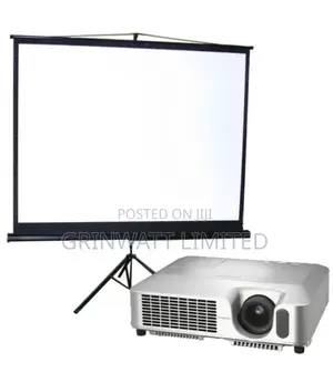 Hayarwa ta Projector da Screen tare da Public Address Systems