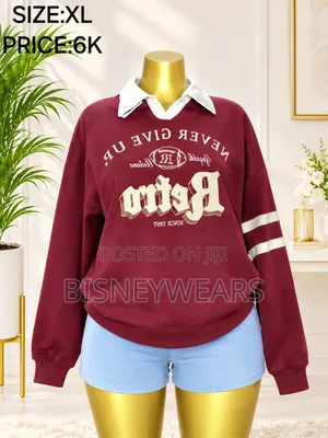 Thrift Sweatshirt - Wine XL