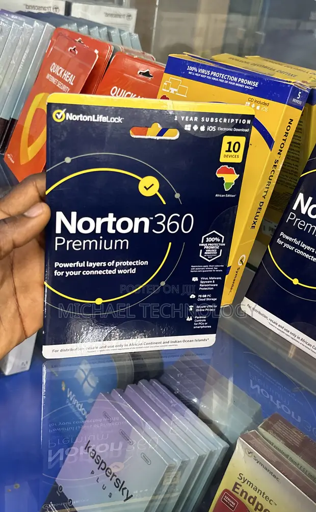 Norton 360 Premium Software - 1