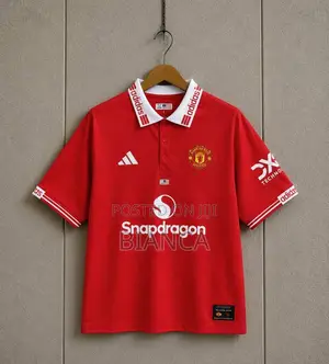Men's Jersey Shirt - Red, Size M